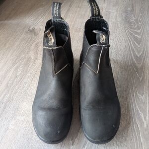 Blundstone Black Leather Ankle Boots